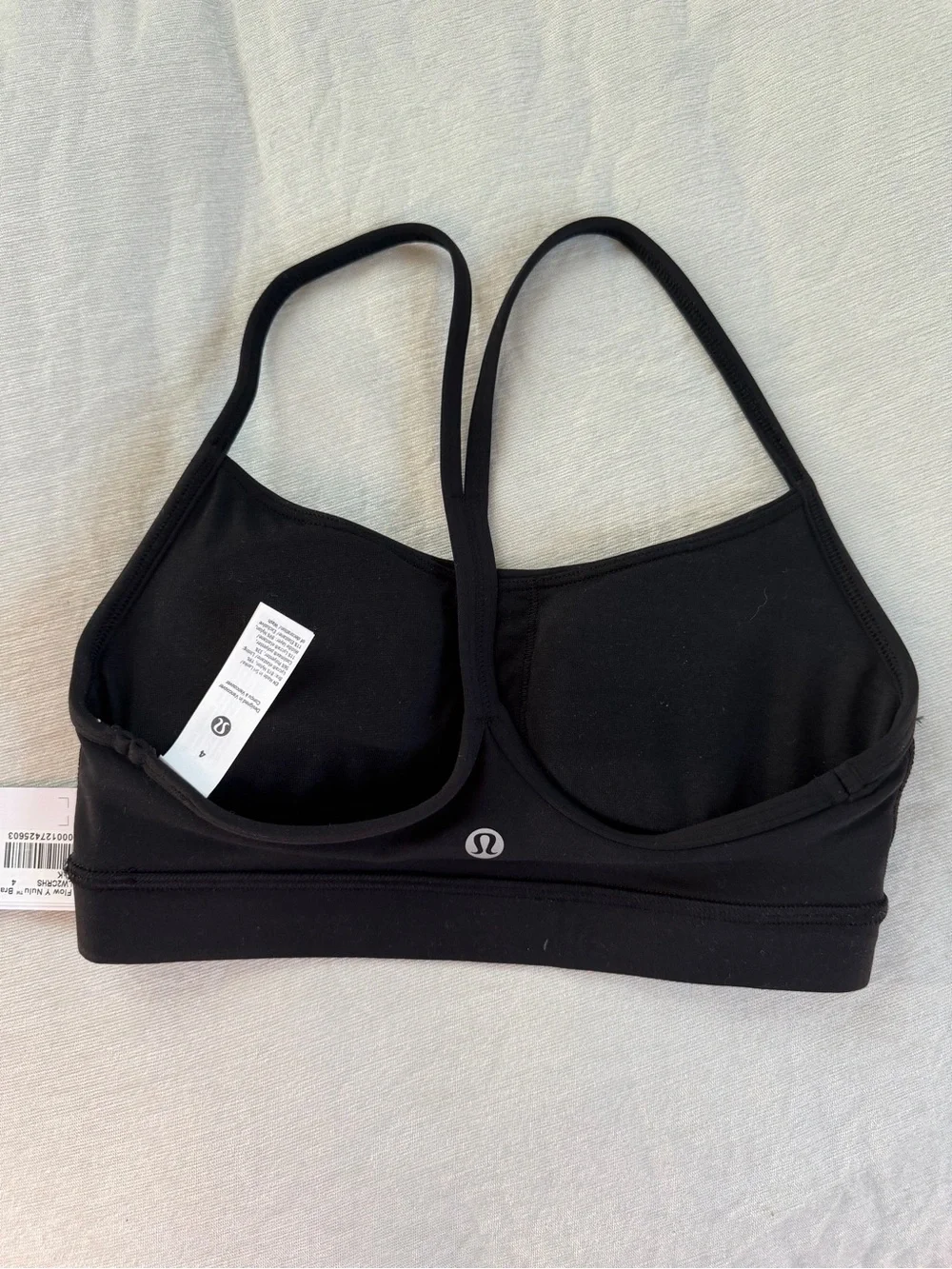Lululemon Flow Y Bra Nulu black